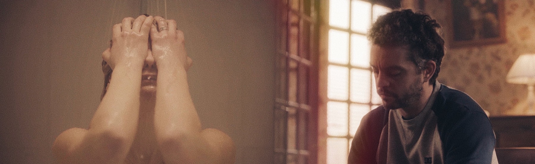 Bruno Sanchez and Camille Wodling in In Utero